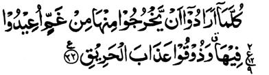 And he whom Allah disgraces, there is none to give him honour. Allah does what He wants. 19.