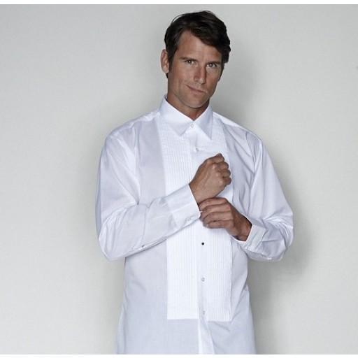 Men's Laydown Collar Tuxedo Shirt CANEX Website $29.