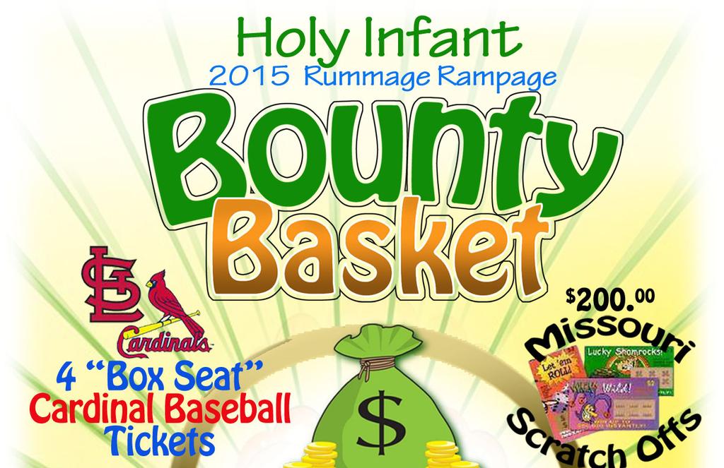 11-7:00 p.m. 9:00 to 12 Noon J D R R A box has been placed in the church lobby for jewelry donations for the Holy Infant Rummage Sale in June.