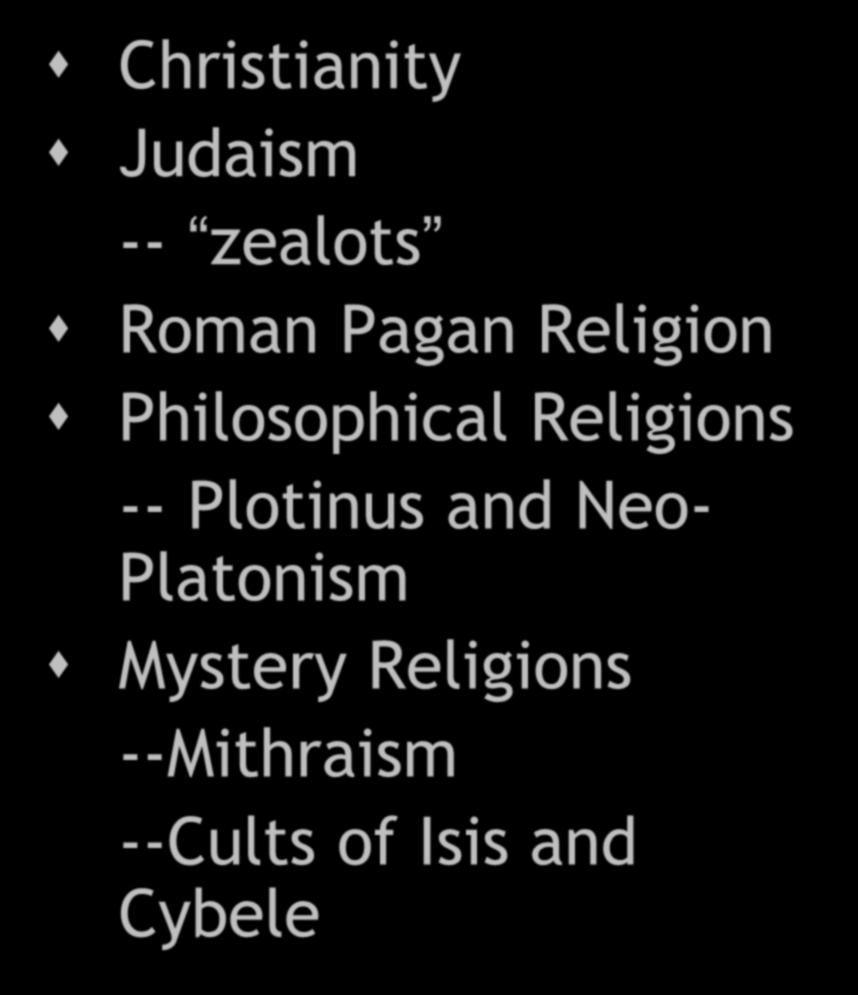 zealots Roman Pagan Religion