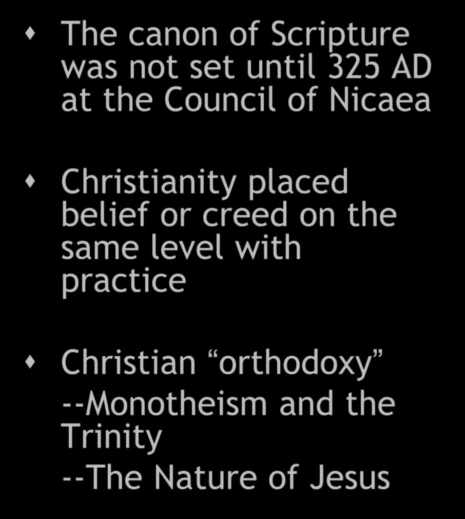 Early Christian Doctrinal Diversity The