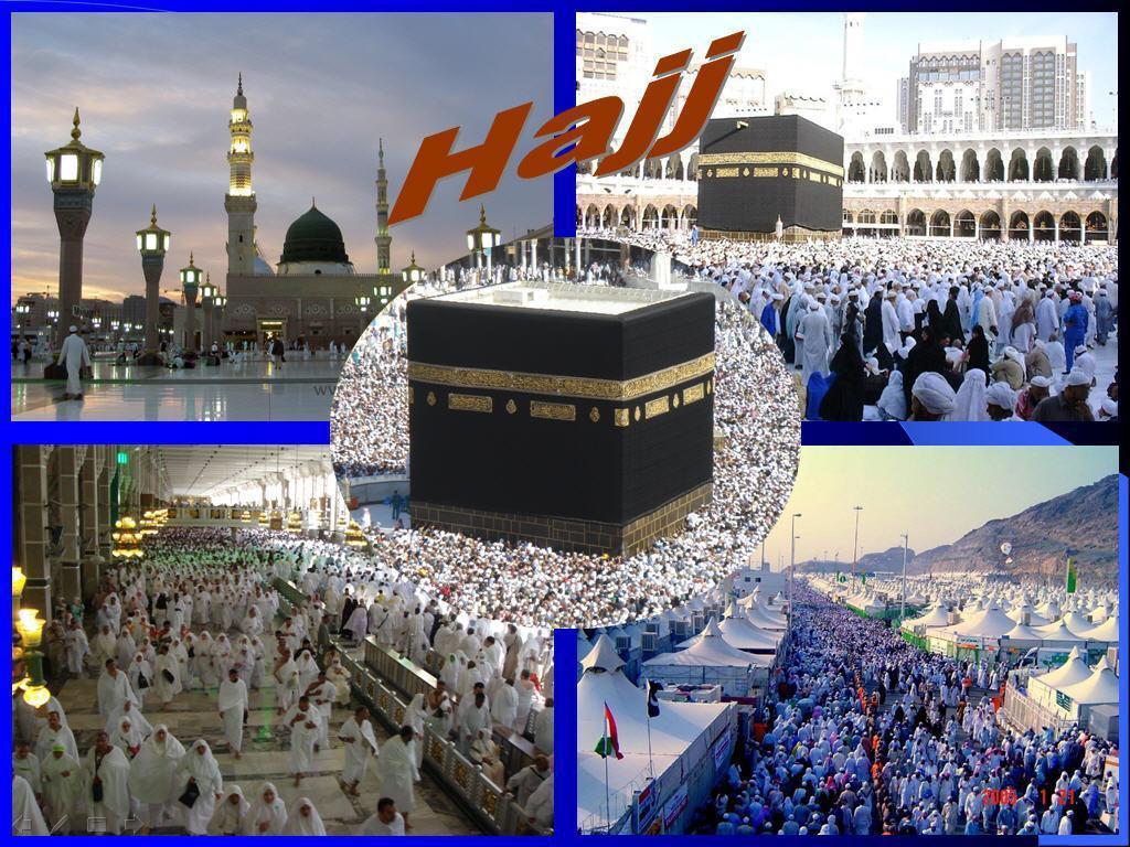 Hajj (Pilgrimage) This is the last pillar of Islam. Linguistically "Hajj" means to make an intention.