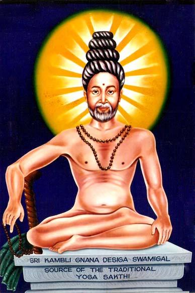 HISTORY OF SRI KAMBALISWAMY MADAM (SAMADHI STHALAM) More than 150 years ago, a highly developed Yogi, who was known by the superlative title Akanda Paraipurna Satchidananda Sri la Sri Kambali Gnana
