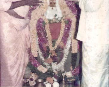 He came to Kambaliswamy Madamin the early 1960s and became the chief disciple of Subramaniya Swamigal, then head of the Madam.