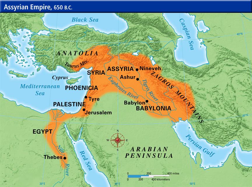 History of Nineveh Became capital of Assyrian empire under King Sennacherib (704-681) 2 Kings 1819, 2 Chron 32, Isa 36-37 Jonah preached to Nineveh is 760 BC History of Nineveh The city had repented