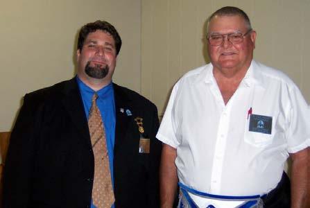 He shared many Masonic events with his father. He became a dual member of Venice Lodge on Sept. 15, 2003 and Worshipful Master of the Lodge in 2008.