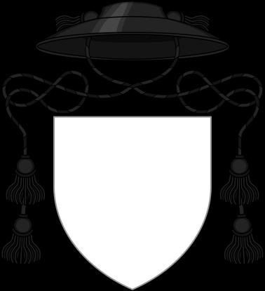 PERSONAL COAT OF ARMS FOR A DEAN A priest who is serving as a Dean may use this achievement of his personal coat of arms (below)
