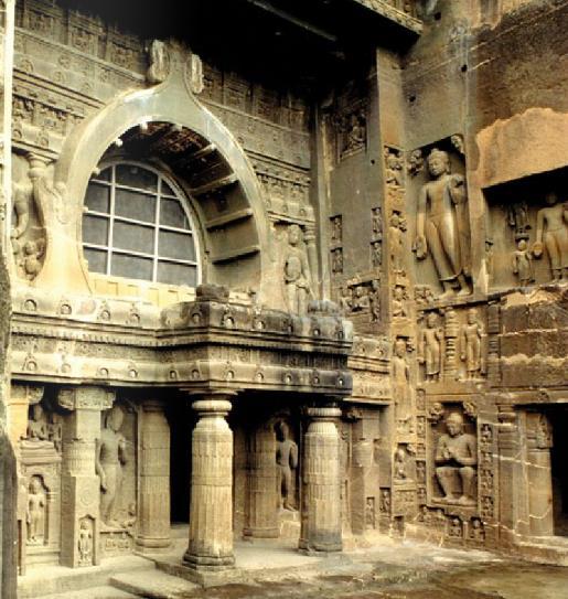 6 Karle Chaitya (Entrance) Another aspect of cave architecture is the