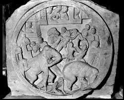 In later narrative reliefs the figures are well-shaped and interrelated. In thematic treatment there is a striking similarity in certain cases with Mathura.