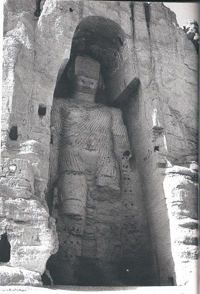 One of the most famous is this Colossal Buddha in the Bamiyan Valley Afghanistan.