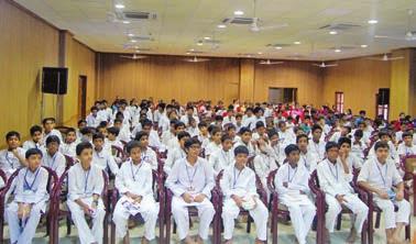 The youths were also given career guidance by an experienced civil servant, Shri Jagdishbhai Bardiya.