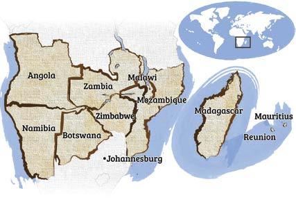 SASC Southern Africa Service Centre Serving: Angola, Botswana, Madagascar, Malawi, Mauritius, Mozambique, Namibia, Reunion, Zambia, Zimbabwe Pray for the financial sustainability of the service