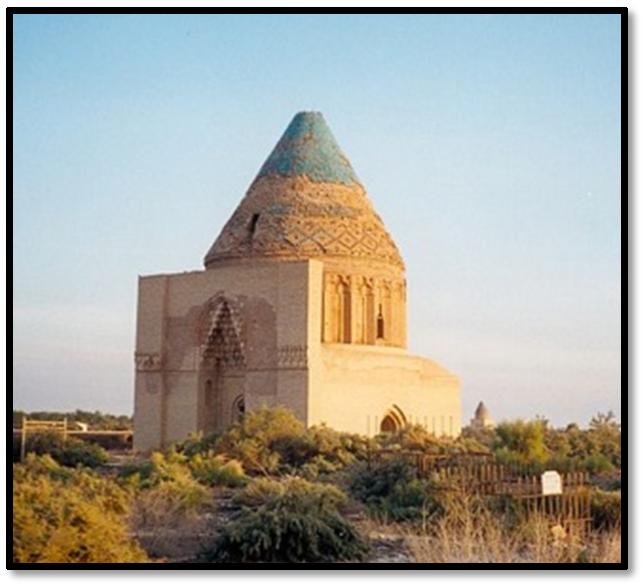 SoE4.12.5 Khwarizm Source Handout The mausoleum (tomb) of Sultan Tekesh, in Urgench, built in the 13 th century.