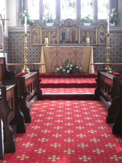 In 2006/7 the Lady Chapel was restored to an innovative design by Arroll and Snell.