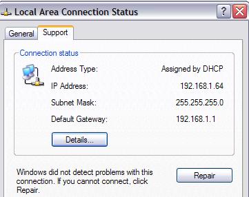 2.4.2. בדיקת כתובת IP במחשב - כנסו ל"לוח הבקרה" Panel(.)Control לחצו על סמל "חיבורי- רשת" Connections(.)Network אם הסמל אינו מופיע, לחצו על "חיבורי רשת ואינטרנט".