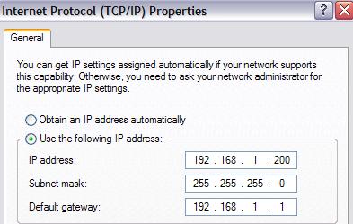 )Network בחלון שנפתח לחצו בכפתור הימני על Local Area Connection ובחרו ב"מאפיינים".)Properties( בחלון שנפתח, מצאו את Internet Protocol ולחצו עליו לחיצה כפולה.