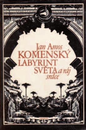 In the The Labyrinth of the Čechy World and the Paradise nebo Česko? One of the more than fifty modern editions of the book, from 1985 Who accompanies the Pilgrim through the Labyrinth of the World?