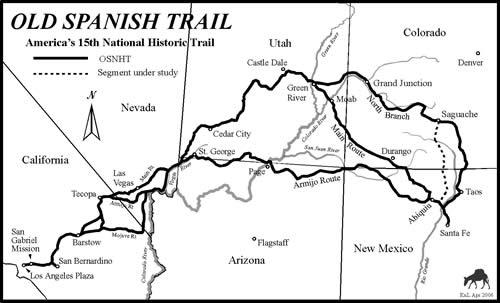 28 California and goods acquired in the United States. 88 Traveling on the Old Spanish Trail he unsuccessfully trapped his way to California in 1830. 89 Traveling with Wolfskill were Young and Yount.