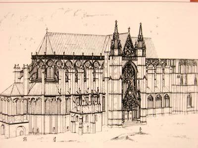 2 regarding the cathedral building was for the unfinished north arm of the transept. Jean Baillet appears to have supplied both motivation and funding for this project.