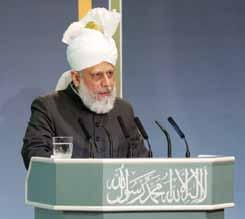 keynote address at the 9th annual peace symposium, 2012 Tanveer Khokhar As far as the Ahmadiyya Community is concerned, wherever and whenever the opportunity arises, we openly express and declare our