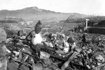 Nagasaki, Japan. September 24, 1945, 6 weeks after the city was destroyed by the world s second atomic bomb attack. (Photo by Cpl. Lynn P. Walker, Jr.
