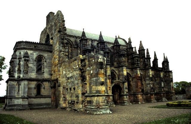 3 Rosslyn Chapel.and why it was built Sir William St Clair built the chapel in 1446, and his descendants are very proud of this to this day.