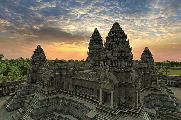 EXCURSIONS/GENERAL INFO + LINKS DAY 3 3 PARTS (EARLY START/HALF DAY): PART 1 - ANGKOR WAT AT SUNRISE (3 DAY PASS OK) Wikipedia description of Angor Wat Angkor Wat is the largest Hindu temple complex