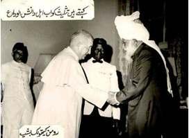 His golden achievement is the guidance he offered to the Community when Pakistan declared this God- fearing Community a Non-Muslim minority.