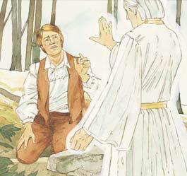 How many years passed between the angel Moroni s first visit and when Joseph Smith