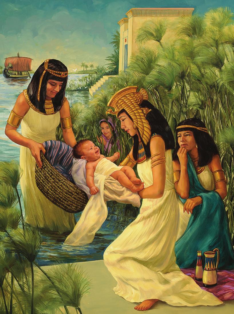 E xpress Music Lesson 5 The Birth of Moses Exodus 1:1 2:10 (Date of use) Key Point Through Moses, the Lord saved His people from slavery in Egypt.