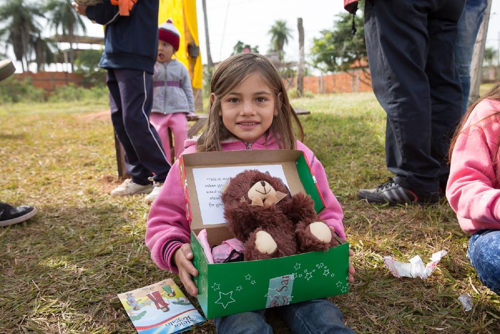 Operation Christmas Child National Collection Week 13th - 20th The Amazing Journey of a Shoebox Gift Begins with You and Results in Evangelism, Discipleship, and Multiplication A simple gift-filled