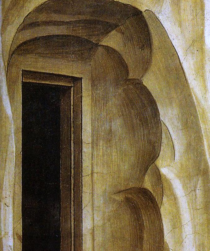 Detail of Empty Tomb Fra Angelico