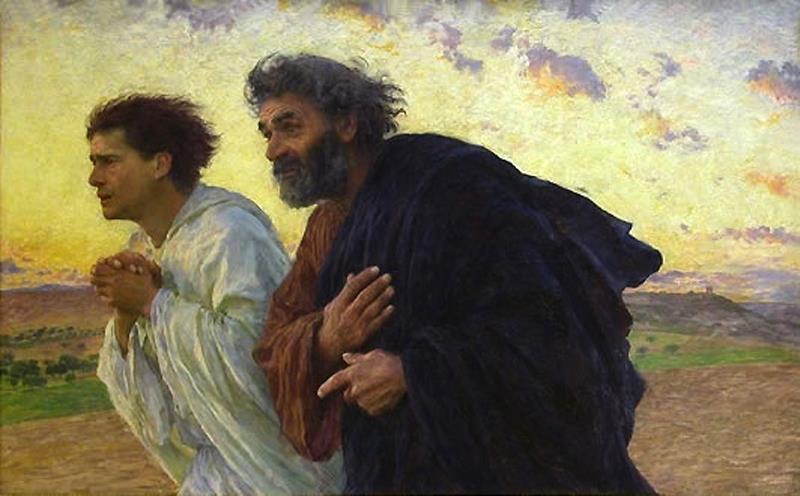 The Disciples Running to the Tomb --