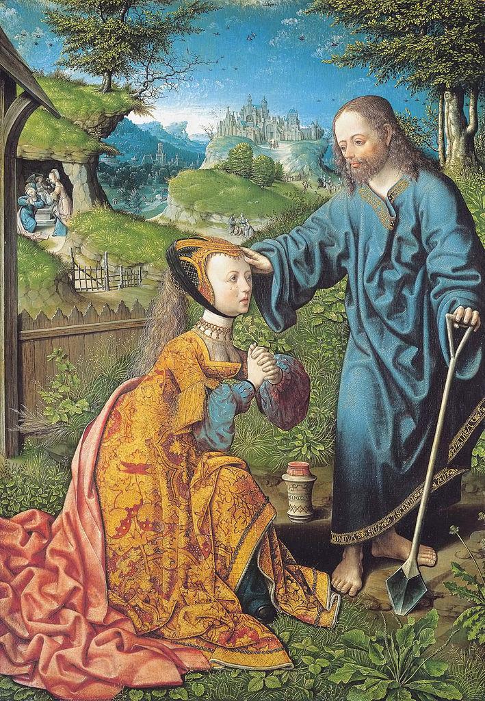 Christ Appearing to Mary as a Gardener Jacob Cornelisz