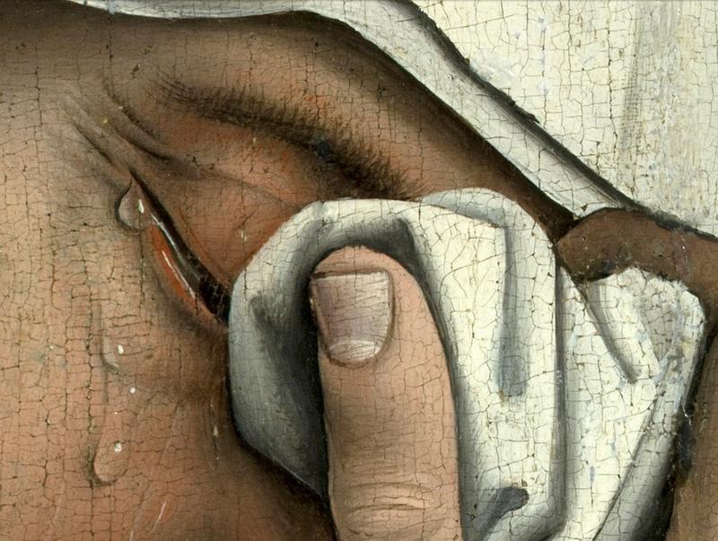 Mother Mary's Tears, detail from Descent from