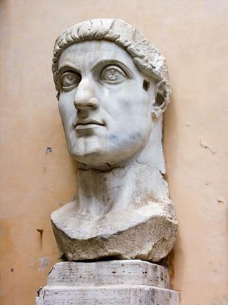 Constantine (307-337 AD) Involved in many civil wars to consolidate power First Christian Emperor Reversed persecutions through Edict of Milan Created the city of