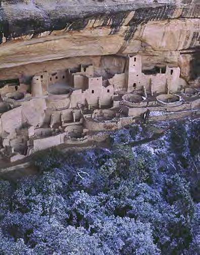 MESA VERDE, COLORADO Ancient, mysterious Mesa Verde.