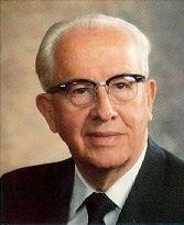 To The Fathers In Israel President Ezra Taft Benson General Conference, October 1987 1. My dear brethren, I am grateful to be here with you in this glorious assembly of the priesthood of God.