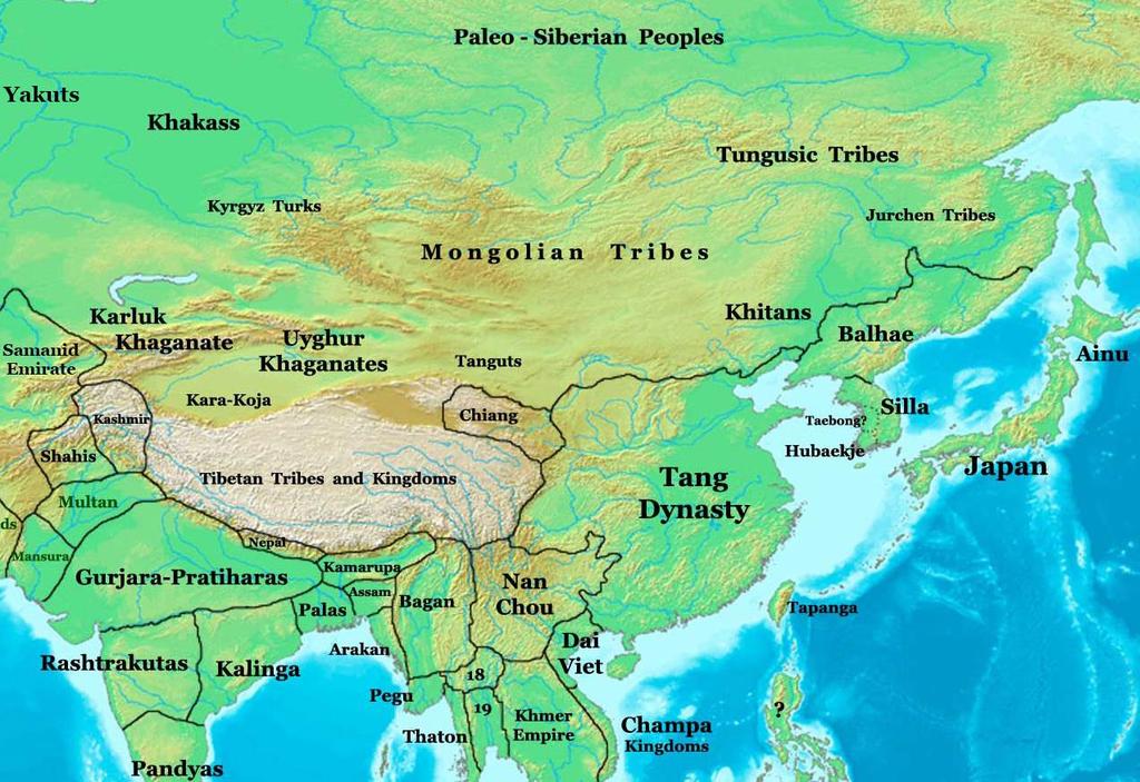 Tributary system Chang an Political relationship Independent countries
