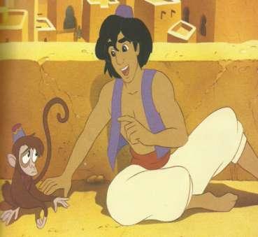 Figure 5. Aladdin is a Middle-Eastern boy (Ferguson, 1992) The Princess s name was not preserved as Badr al-budur in all versions except in Pullman s (2005) and Kerven s (1998).