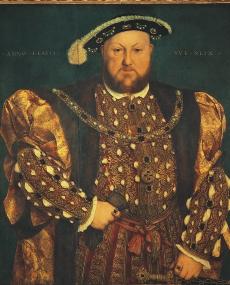 History & Art Henry VIII, a portrait by Hans Holbein, shows the king s splendid royal attire, reflecting his authority. Why did Henry seek Parliament s support in breaking with the Catholic Church?