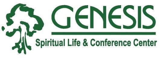 Dear Prospective Sabbatical Guest, We bring you warm greetings from Genesis Spiritual Life and Conference Center. We are sending you the full packet for sabbatical time at Genesis.