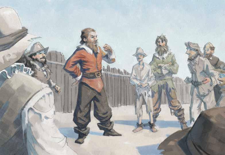 CHAPTER 3: Captain John Smith Captain John Smith taught people in Jamestown