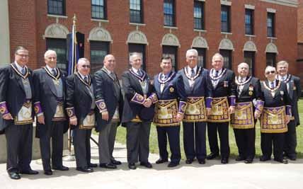The Masonic War Veterans held their annual