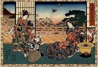 Contacts with China were halted during the Heian Period (794-1185) as the Japanese were encouraged to express traditional Japanese culture. Japan 600-1000 Women dominated literature.