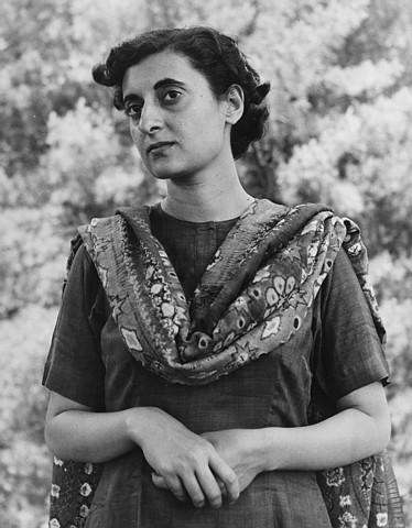 Indian Prime Minister Indira Gandhi In 1975 Prime Minister Indira Gandhi was found guilty of charges related to her 1971 election campaign.