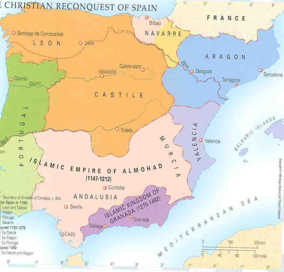 The Tide Turns: Christians Recapture Spain 1000-1300 AD Islamic Spain was intellectually lively but politically chaotic Dictator Al-Mansur played off aristocracy, mercenary