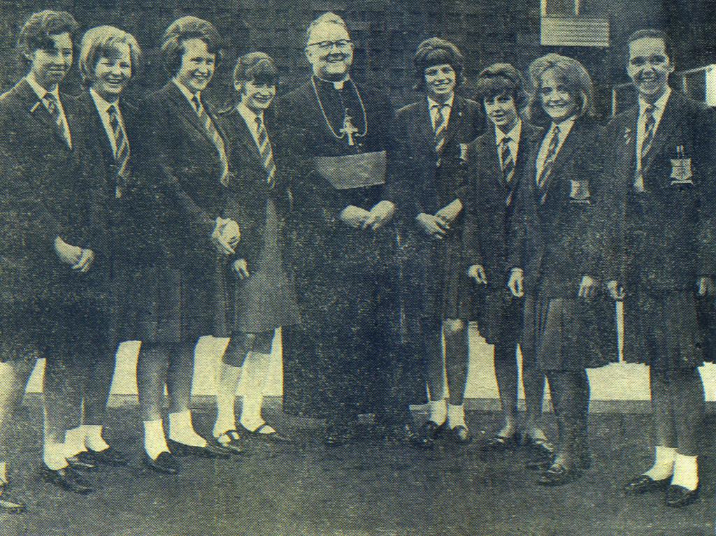 St. Mary s Menston a Catholic Voluntary Academy YEARS 1964 5 2014 15 Celebrating 50 Years of Catholic Education Photo: Our school was officially blessed and opened by the Rt. Rev. Mgr.