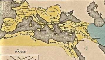 Rome Most impressive ancient empire Large empire, covering the entire Mediterranean