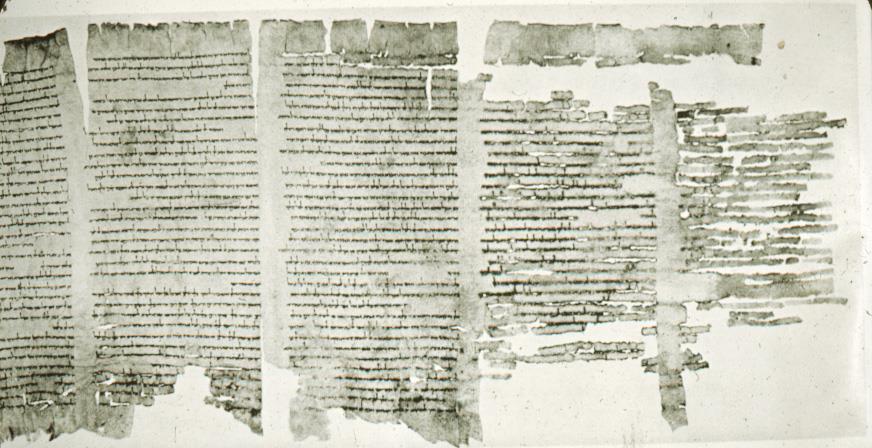 Isaiah Scroll From Qumran A complete scroll of the book of Isaiah